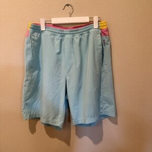 Birddogs Mens Bathing Suit Swim Shorts Board Shorts XXL Long Blue Pink Yellow
